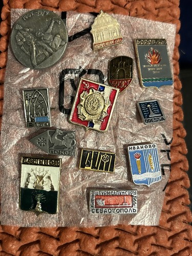 Russian soviet badge bundle - soviet,