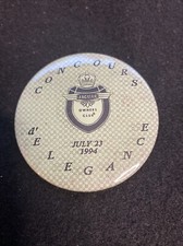 Vintage 1994 Jaguar Owners Club, Concourse of elegance, Pinback Button