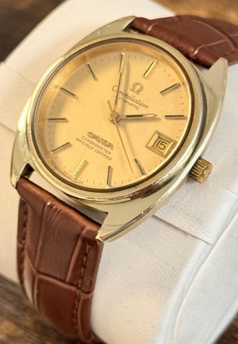 Omega constellation 14k watch - omega,
