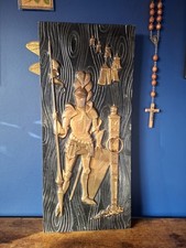 Vintage Pressed Brass Picture