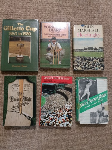 Cricket books from - 6x,