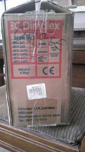 Dimplex base unit heater - unit,
