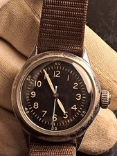 Waltham A-11 Hack Grade: No 10616 US Military Issued WWII Watch Just serviced