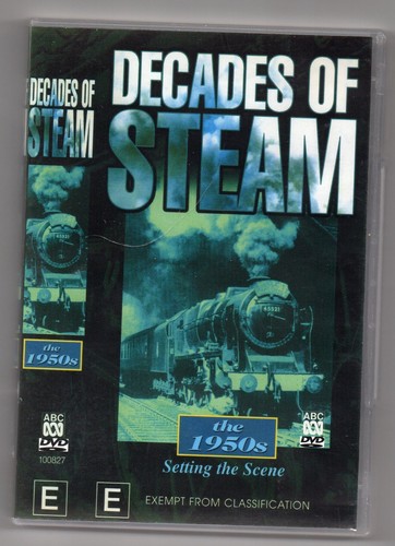 Dvd decades steam 1950s - decades,