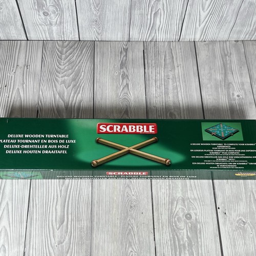 Scrabble deluxe wooden - deluxe,