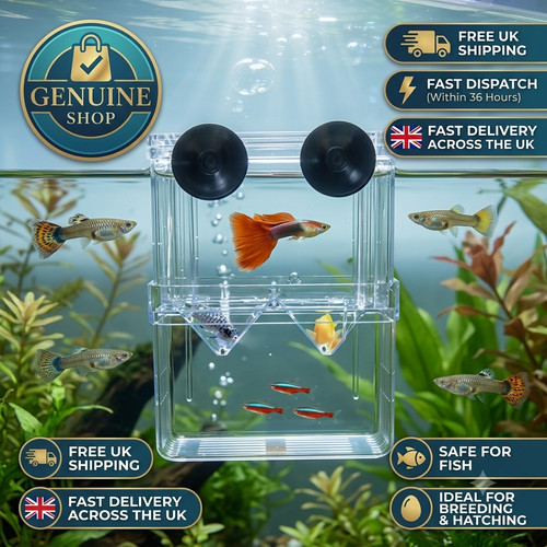 1pc clear fish breeding - clear,