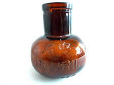 Bovril Bottle Vintage Brown