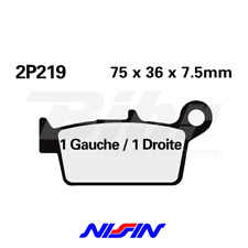 Nissin 2P219ST Rear Brake Pads