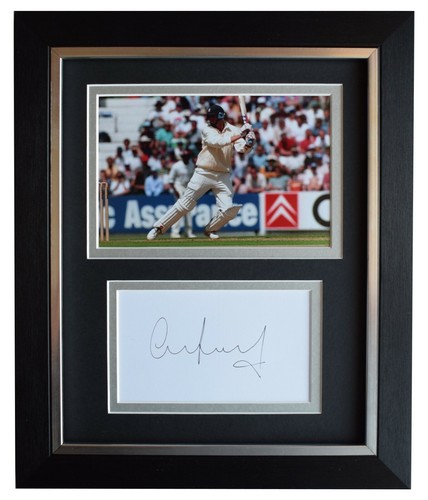 Mike atherton signed 10x8 - atherton,