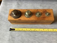 WOOD BLOCK GRAM SET VINTAGE