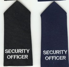 Epaulet - Embroidered SECURITY