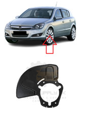 NEW FOR VAUXHALL ASTRA H 07-12 FRONT BRAKE DISC DUST COVER PLATE LEFT N/S