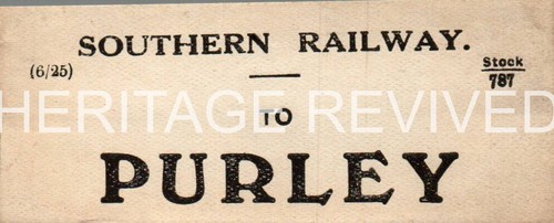 Vintage southern railway - southern,