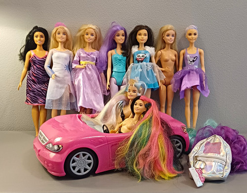 Barbie bundle car dolls - barbie, bundle/car/dolls