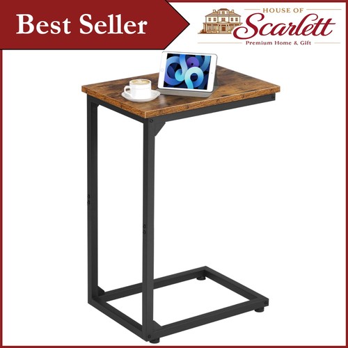 Industrial shaped end table - industrial,
