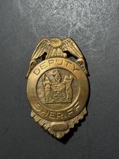 Vintage Deputy Sheriff Badge