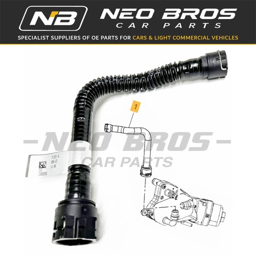 Engine oil cooler - engine, inlet
