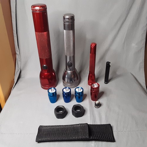 Mag lite flashlights - and, parts