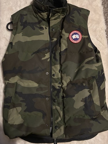 Canada goose camo gilet size - goose,