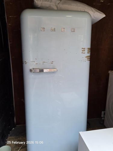 Smeg retro style fridge - style,