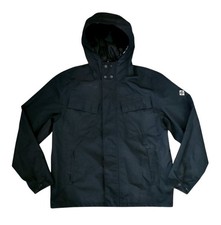 Henri Lloyd Ultra Hooded Jacket - Black Nylon  Classic Casual - Size L