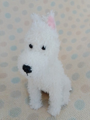 Snowy tintin dog soft toy - ty,