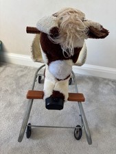rocking horse with a cart and