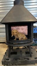 Jotul 6 Vintage Cast Iron Wood Burning BOILER Stove 7” Exit. LARGE OUTPUT BOILER