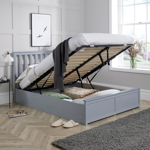 Ottoman king size storage - size, bed