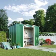 Metal Garden Shed PENT Roof