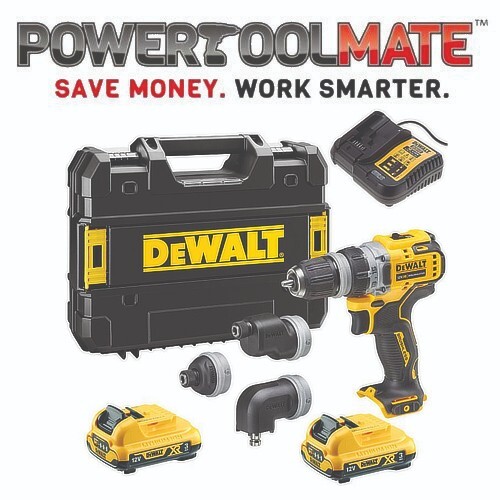 Dewalt dcd703l2t 12v - dewalt, 2x3ah