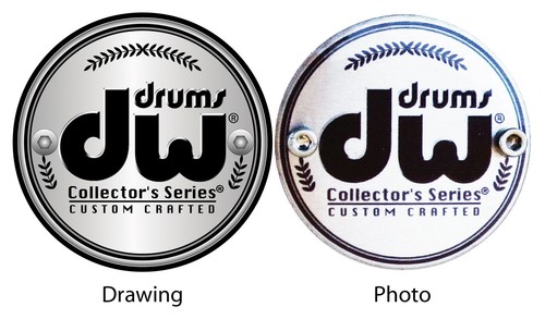 Drum badge - badge,