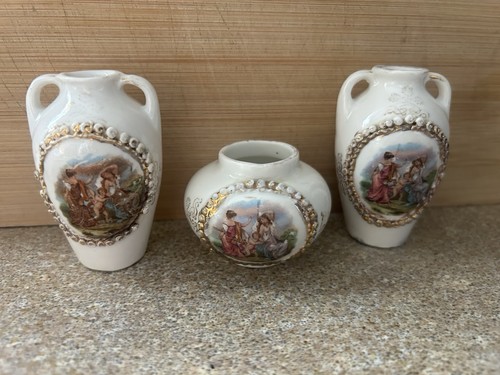 Vintage antique mini - antique, vases