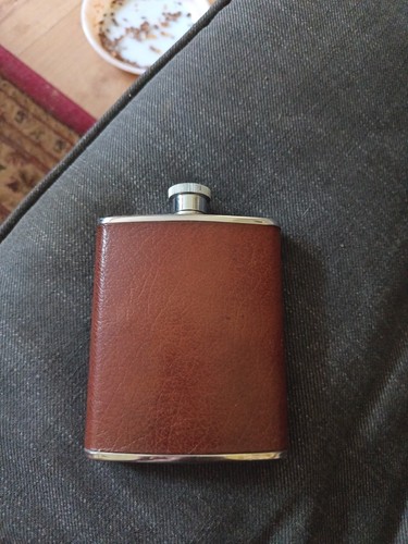 Stainless steel 6oz hip - stainless,