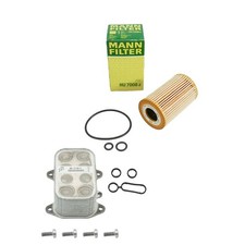 Oil Cooler + Gasket + Filter