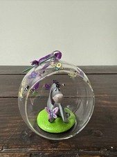 Disney Sketchbook Glass Christmas Decoration Bauble Eeyore Winnie The Pooh