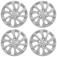 16' 10 Twist Spoke Silver