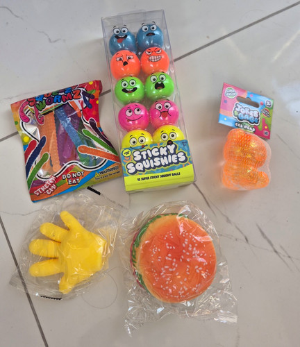 Sticky squishies pack - sticky,