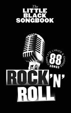 The Little Black Songbook: Rock 'n' Roll Lyrics and Chords Book [