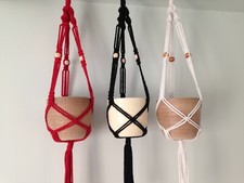 Macrame Plant Hanger Garden