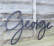 Personalised Wooden Name Large