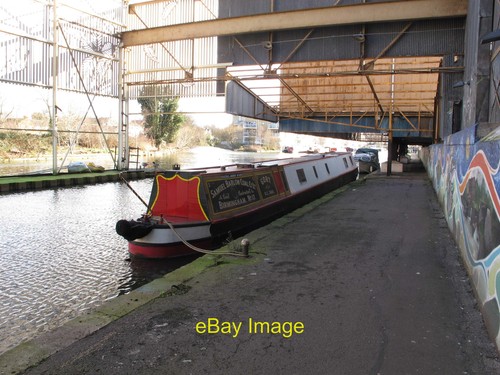 Photo 12x8 gort narrowboat - photo,