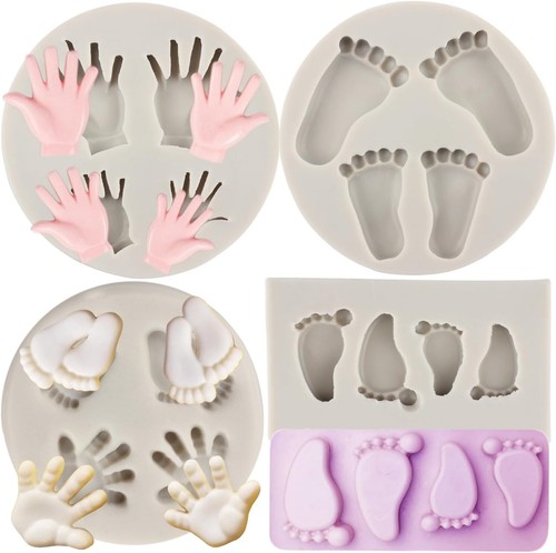 Baby silicone fondant moulds - silicone,