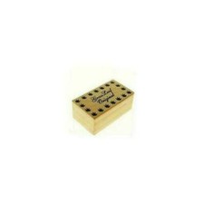 Medium Wooden Rolling Box