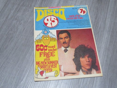 Vintage disco song book - disco,