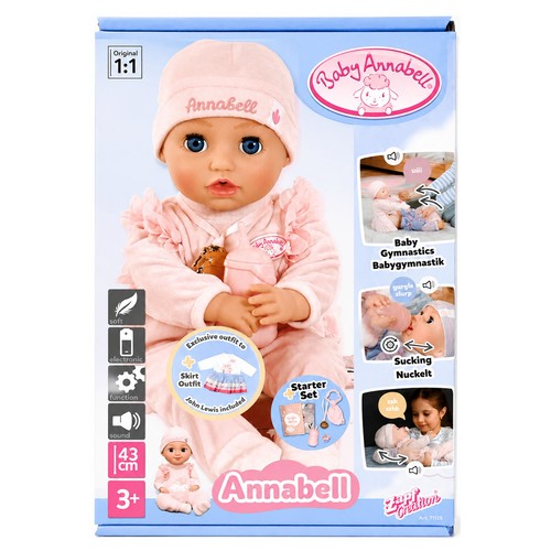 Baby annabell active - annabell, doll