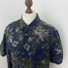 Mantaray Shirt Men XL Floral
