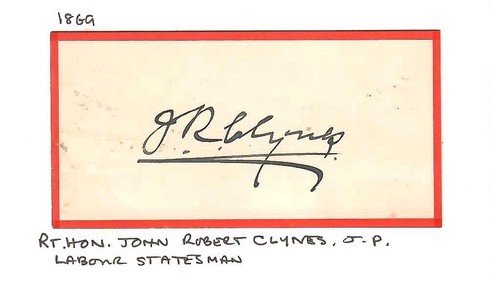 John robert clynes british - john,