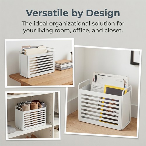 Magazine rack file - &, holder