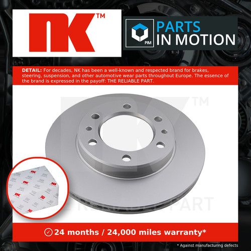 Brake discs pair vented - pair,